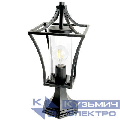Светильник PL734 60Вт E27 230В садово-парковый черн. FERON 51270