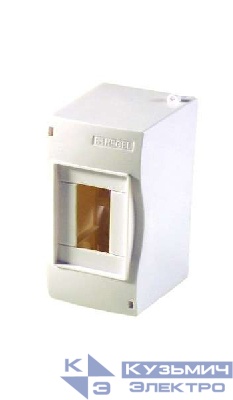 Бокс ОП 4м IP40 белый HEGEL КМ2040