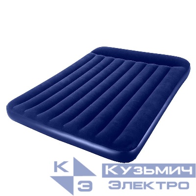 Матрас надувной 203х152х30см с подголовником (67682) Bestway 6941607337820