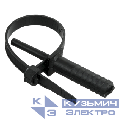 Хомут дюбельный 7х150 черн. NO-225-214 (уп.50шт) Эра Б0066340