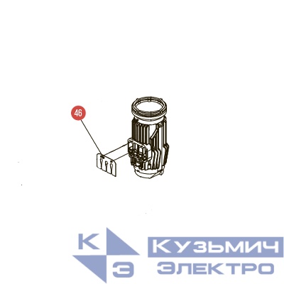 Запчасть №46 для Hybest GSR40A. Односторонняя клапанная пластина