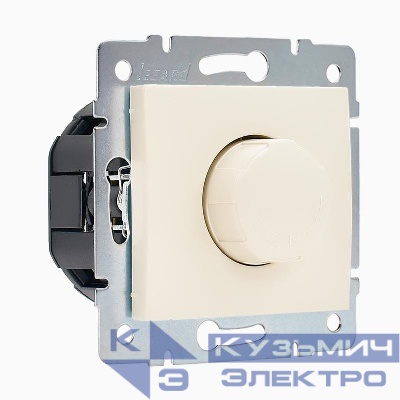 Механизм светорегулятора СП 500Вт Karina с фильтром крем. LEZARD 707-0388-116