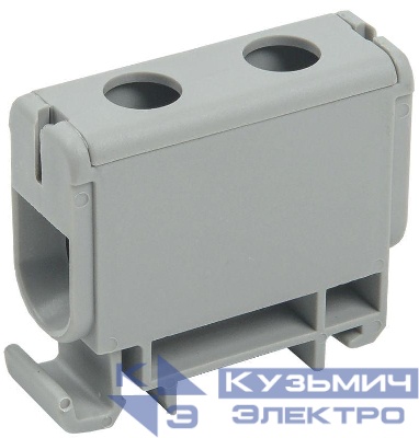 Клемма вводная силовая КВС 6-50кв.мм сер. IEK YZN12-050-K03