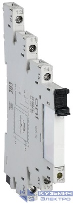 Реле интерфейсное ORK с розеткой 1A 24В DC ONI ORK-1-1A-DC24V