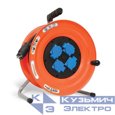 Удлинитель на катушке 4х30м с заземл. 16А IP44 У16-046 КГ 3х2.5 термозащита с защ. крышкой UNIVersal 9633327