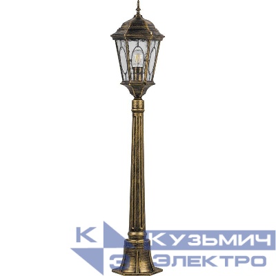 Светильник PL155 60Вт E27 230В садово-парковый черн. зол. FERON 11323