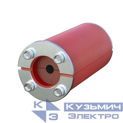 Проходка d300х70мм кругл. для кабелей d140-240мм нерж. сталь DKC DXF311B