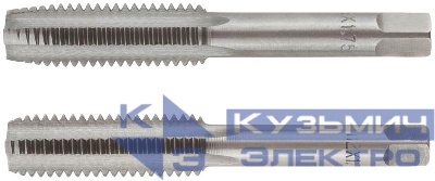 Метчик метрический легированная сталь набор 2шт м12х1.75мм (уп.2шт) FIT 70850