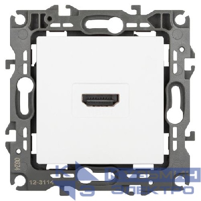 Розетка Эра12 12-3114-01М HDMI бел. матов. Эра Б0065724