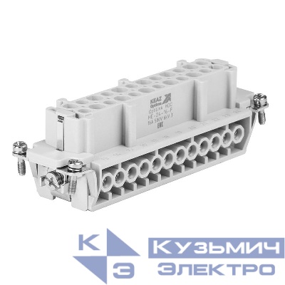 Розетка OptiLink HDC-HE-24-16-F-(0.75-2.5) 500В КЭАЗ 352265