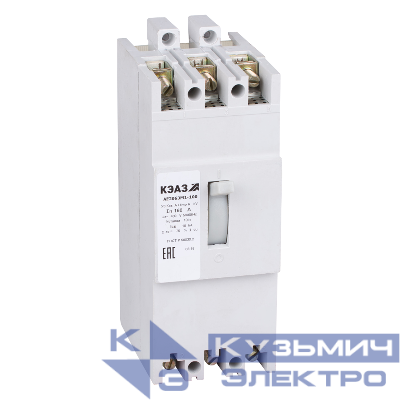 Выключатель автоматический 3п 160А 5Iн 10кА АЕ2063М1-300 У3 400В AC КЭАЗ 265498