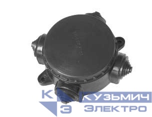 Коробка распределительная ОП 75х53мм 4-х рожк. КЭМ1-10-4Б карбол 0300-00030