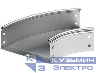 Угол для лотка горизонтальный 45град. 500х50 CPO 45 в компл. с крепежн. элемент. DKC 36067K