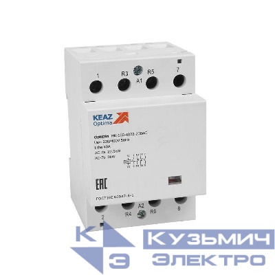 Контактор модульный OptiDin MK-100-4040-230AC КЭАЗ 321187