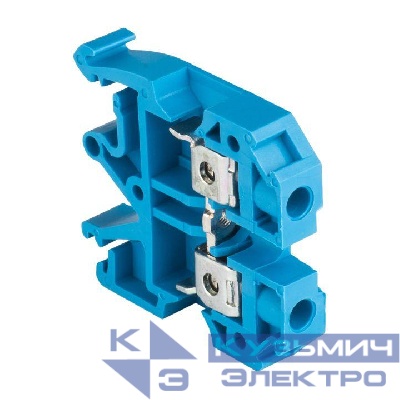 Колодка клеммная JXB-6/35 (50а) син. EKF plc-jxb-6/35b