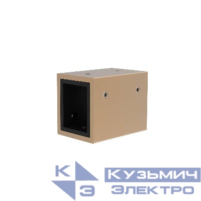 Коннектор прямой ART-APRIORI-CON-H (GD горизонтальный) IP20 металл Arlight 037629