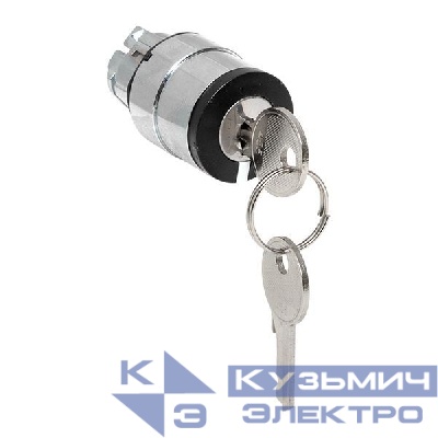 Механизм переключателя исполнительный XB4 IP65 на 2 положения с замком с фиксацией EKF XB4BG2F-65