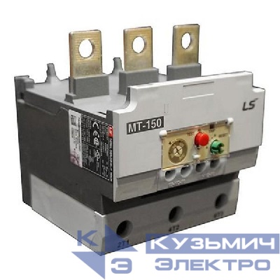 Реле защиты от перегрузки Metasol MT-150/3H 93А 80~105А SCREW LS Electric 1375001200