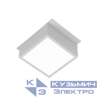 Светильник светодиодный DL-GRIGLIATO-S90x90-12W Day4000 (GR 90 deg 230) IP40 металл Arlight 047678