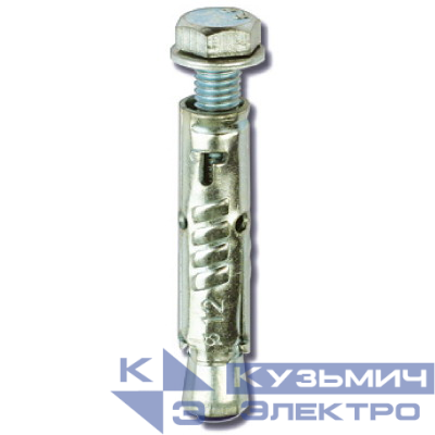 Анкер забивной М6 с болтом (уп.40шт) DKC CM430645