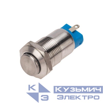 Кнопка антивандальная d12 Б/Фикс (2с) OFF-(ON) выпуклая (A12-B2) Rexant 36-3151