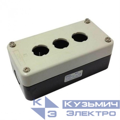 Корпус для кнопок NP2 3 места NP2-B03 CHINT 574886