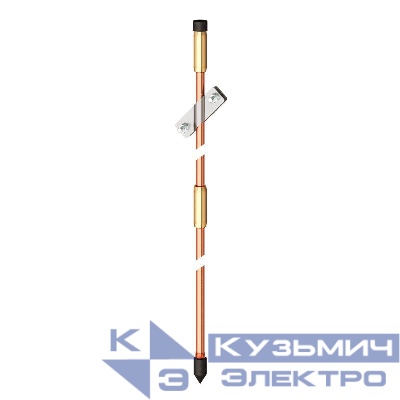 Комплект заземления верт. d14.2 дл.3м (2х1.5м) DKC NE1114CC