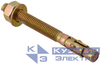 Анкер клиновой усиленный М10х80 IEK CMZ11-AK-10-080