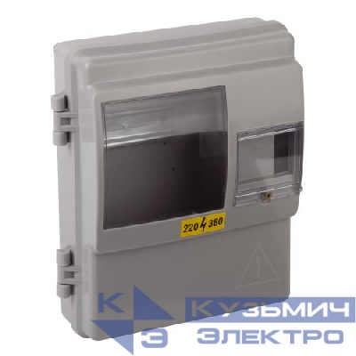 Корпус пластиковый ЩУРн-П 1/4 IP54 (КДЕ-1) KDE_1 (290х240х110) ЭРА Б0050592