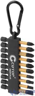 Набор торсионных бит 50мм "Подвесной" profi plus 10 предметов Cutop 83-870