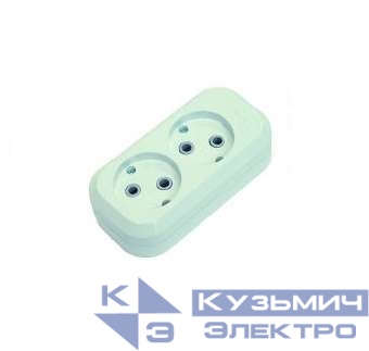 Колодка удлинителя 2-м без заземл. Makel MGP101