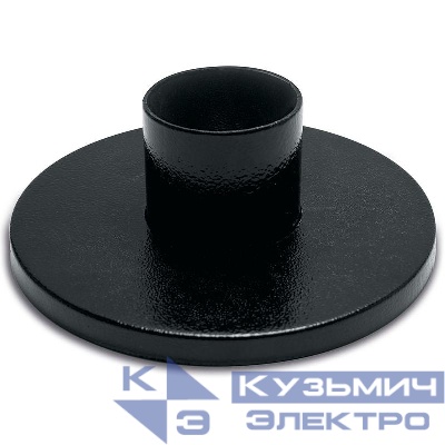 Опора металлическая h=60мм d60мм черн. ОМ 0 06 116х16 FERON 116х16