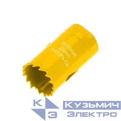 Коронка Bimetal 25мм Kranz KR-92-0211