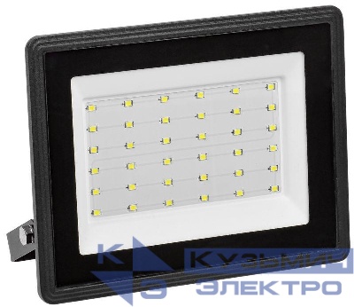 Прожектор светодиодный СДО 06-50 4000К IP65 черн. IEK LPDO601-50-40-K02
