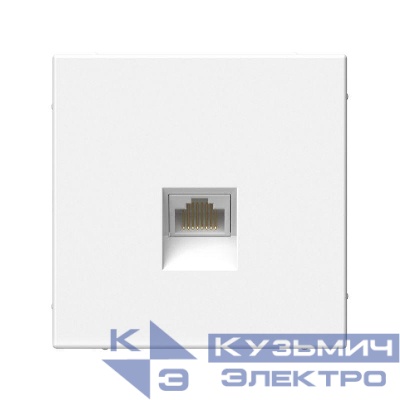 Розетка компьютерная ArtGallery RJ45 кат.5E механизм лотос SE GAL001383