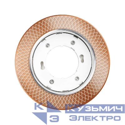 Светильник точечный PGX53d MG11-Gold GX53 со светодиод. подсветкой JazzWay 5020030