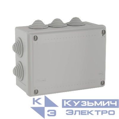 Коробка распределительная ОП 190х140х70мм IP55 10 каб. ввод DKC 54100