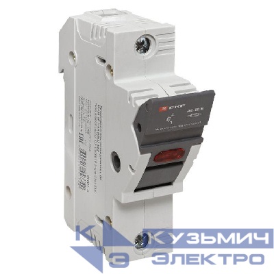 Предохранитель-разъединитель DF 10х38 2п (тип ПВЦ) EKF df102-e