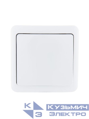 Выключатель 1-кл. 1п ОП Viola 10А IP20 бел. LEZARD 751-0200-100