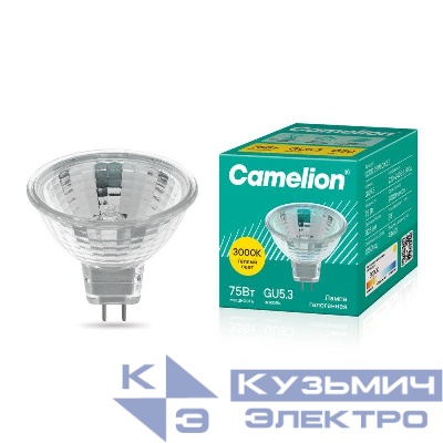 Лампа галогенная JCDR 75Вт GX5.3 Camelion 1954