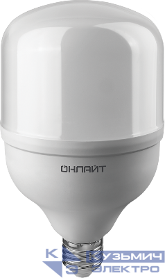 Лампа светодиодная высокомощная 82 902 OLL-T100-40-230-840-E27E40 40Вт 4000К нейтр. бел. E27/E40 3200лм 176-264В ОНЛАЙТ 82902