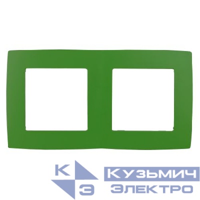 Рамка 2-м 12-5002-27 зел. ЭРА Б0019401