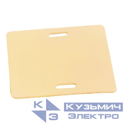 Бирка маркировочная мягкая У-134М (большой квадрат) (уп.100шт) PROxima EKF mm-134-bs