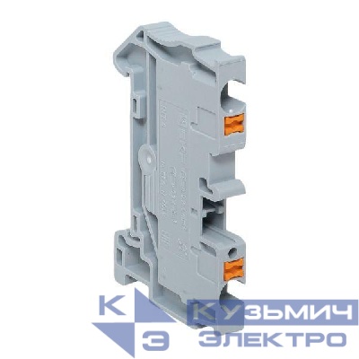 Колодка клеммная пружинная 4 Push-in сер. EKF PIT-4