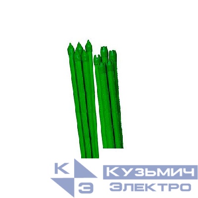 Поддержка для растений 150см d8мм бамбук метал. в пластике (уп.5шт) Green Apple Б0010274