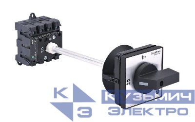 Выключатель-разъединитель 4п 32А IP20 с черн. выносн. рукоят. на дин-рейке/плате SE MSD32440B