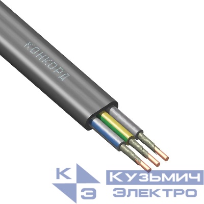 Кабель ППГ-Пнг(А)-FRHF 3х2.5 ОК (N PE) 0.66кВ (м) Конкорд 4408