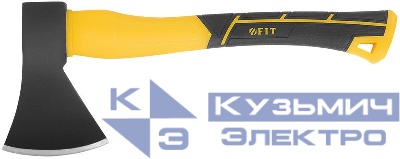 Топор 800г усилен. фибергласовая ручка; кованая усилен. сталь FIT 46232