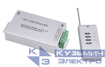 Контроллер RGB ZC-2000RC 12В 3х4А=144Вт (RF) JazzWay 3327392