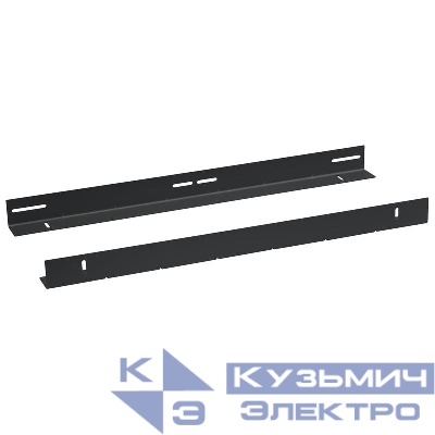 Направляющая в шкаф глубиной 1000мм для установки серверного оборудования JH05-10-100KG-BK пара усиленные до 100кг черн. (RAL 9004) (уп.2шт) Cabeus 8636c